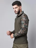 Woodland Full Sleeves Tactical T-shirt - Durable and Comfortable Tactical Gear