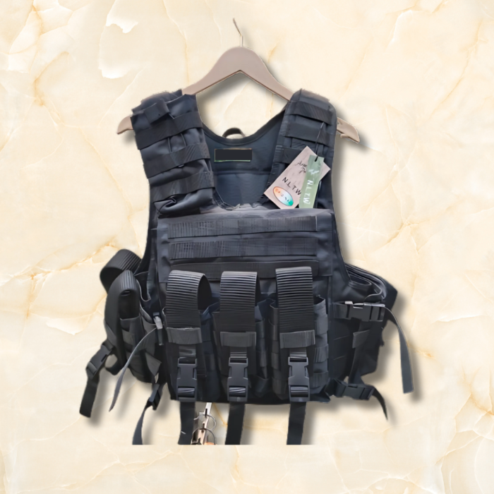 Army Bullet Proof Jacket for men with advanced ballistic protection, MOLLE system, and adjustable fit – ideal for military and tactical use.