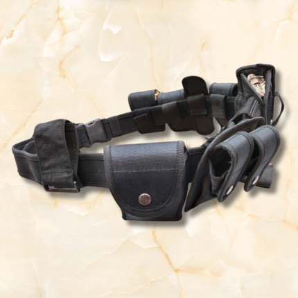Multi Vaste Army Belt in durable nylon with adjustable strap and metal buckle, tactical gear for military and outdoor use