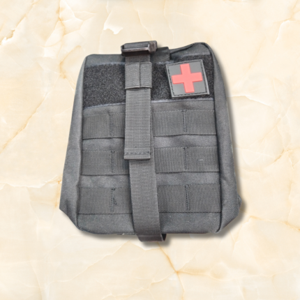 "Compact and durable Army First Aid Kit with tactical medical supplies for emergency use"