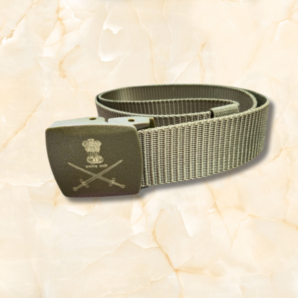 Heavy-duty New Pattern Indian Army Belt for men – Tactical military waist belt with adjustable buckle and rugged design.