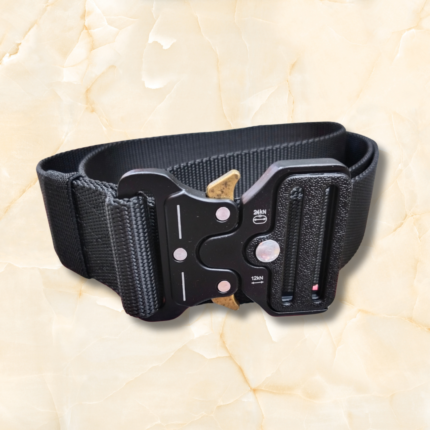 Tactical Army Belt with heavy-duty quick-release buckle for military and outdoor use