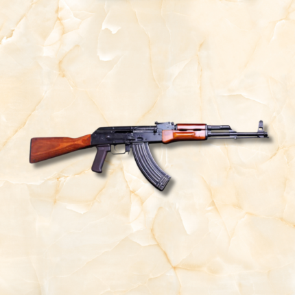Rubberised AK 47 Sample dummy rifle for military training and tactical drills
