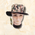 Durable Army Hat for Men with Adjustable Strap and Wide Brim