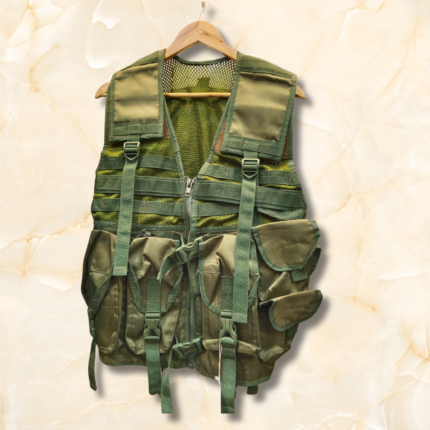 "Army Bullet Proof Jacket designed for tactical use with ballistic protection and MOLLE webbing"