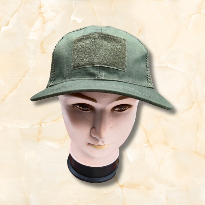 Durable Tactical Cap with Velcro Patch for Outdoor and Military Use