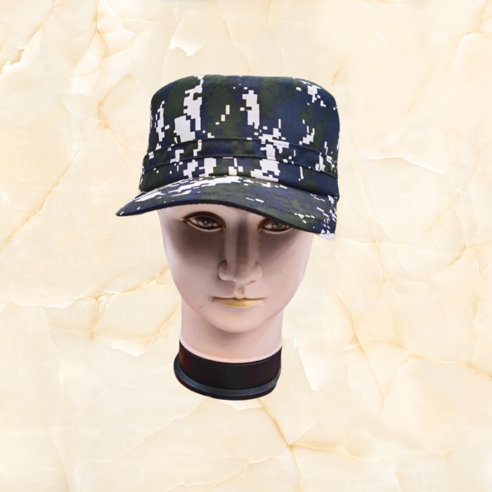 Premium Navy Cap for Men featuring military-style design and adjustable strap for all-day comfort.
