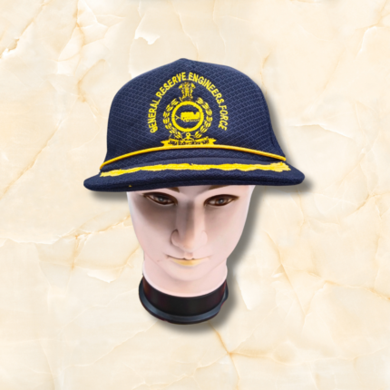 Regiment Greef Cap for men in army green color with embroidered badge, perfect for military enthusiasts