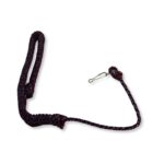 High-quality braided NCC lanyard in official red color for National Cadet Corps cadets, suitable for Army, Navy, and Air Wing uniforms.