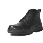 Premium TSF Shoe 768 Black formal leather shoes for men with elegant finish and durable sole.