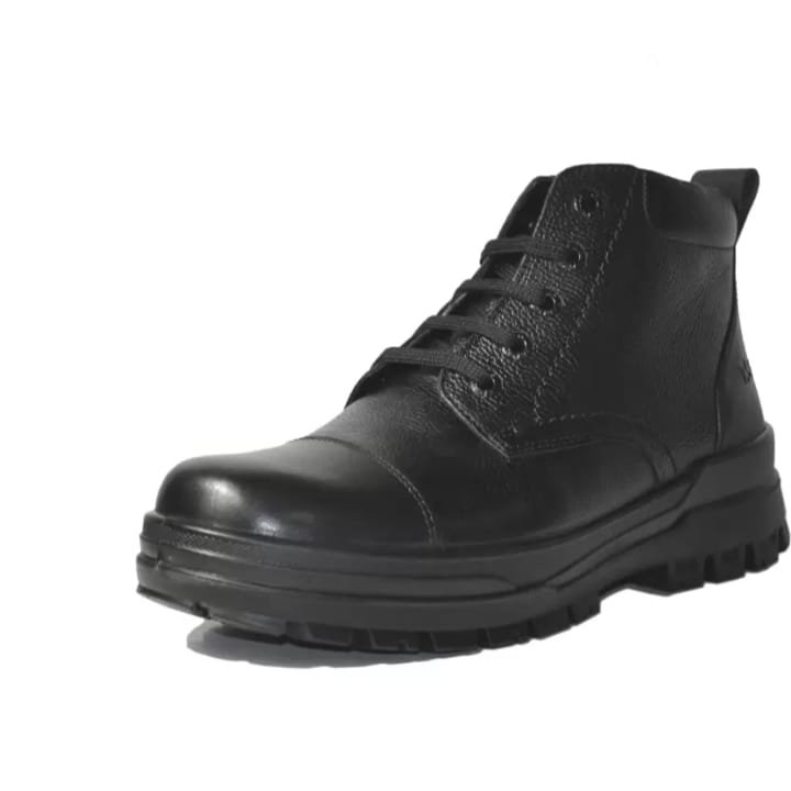 Premium TSF Shoe 768 Black formal leather shoes for men with elegant finish and durable sole.